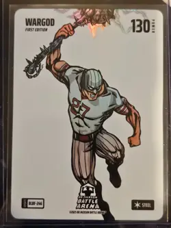 Bo Jackson Battle Arena Alpha Update #BLBF-246 Wargod Mike Trout Blizzard Steel - Image 1