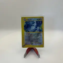 Pokemon TCG Steelix 35/147 Rare Card Aquapolis Reverse Holo Vintage - Image 1