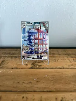 Pokemon TCG Steelix Paradox Rift Holo Card 208/182 Illustration Rare - Image 1