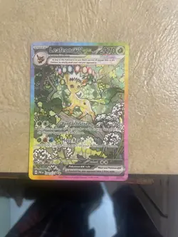 Pokemon TCG Leafeon EX Sir 144/131 Prismatic Evolutions Card Mint/NM Condition - Image 1
