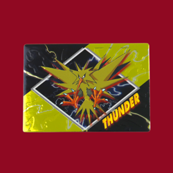 ZAPTOS (THUNDER)--JAPANESE MEIJI EMBOSSED PROMO FOIL POKEMON CARD - Image 1