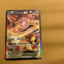 Pokemon TCG Charizard EX XY121 Black Star Promo Holo Card - Image 1