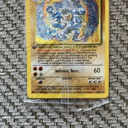 Machamp 8/102 -FACTORY SEALED HOLO RARE - Pokemon Base Set 1st Edition Card MINT - Image 3