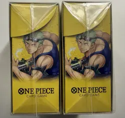 ONE PIECE CARD GAME OP-15 2x DOUBLE PACK SET 10 ENGLISH DP-10 USA SEALED - Image 4