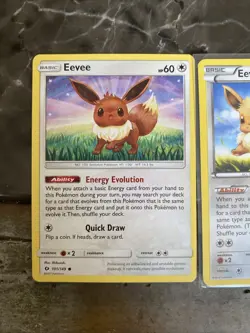 Pokemon Sun And Moon Eevee Cards Set Of 3 - Image 4