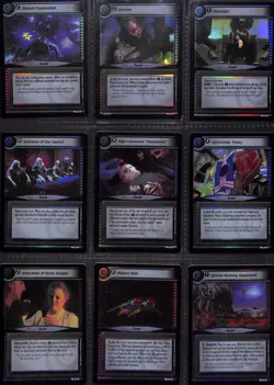 Star Trek CCG 2nd Edition Reflections 2.0 Complete Set of 121 cards - All Foil - Image 4