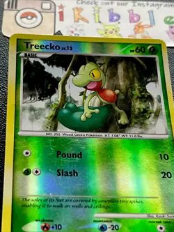 Treecko 79/99 LP Reverse Holo Platinum Arceus Pokemon Card. Free Tracked Ship! - Image 1