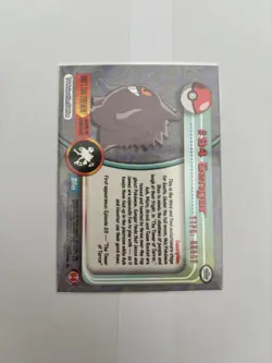 Pokemon 1999 Topps TV Animation Edition Cards Gengar 94 Haunter 93 Gastly 92 LP - Image 3