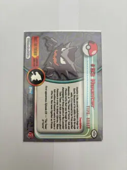 Pokemon 1999 Topps TV Animation Edition Cards Gengar 94 Haunter 93 Gastly 92 LP - Image 5