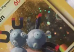 Magneton Base Set Holo Rare Card 9/102 With Half Swirl Damaged - Image 3