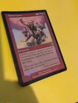 Insurrezione. Insurrection.Onslaught. MTG Card. Old vintage FOIL. Non English - Image 5