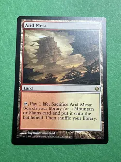 **Arid Mesa** ~Zendikar~ MTG: Magic the Gathering, Light Play (LP) - Image 2