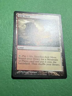 **Arid Mesa** ~Zendikar~ MTG: Magic the Gathering, Light Play (LP) - Image 3