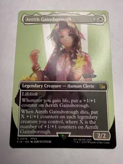 Aerith Gainsborough (Borderless) Final Fantasy Regular - Image 1