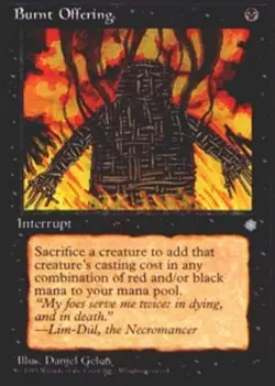 4x MTG Burnt Offering, NM-Mint, English Ice Age - Image 1
