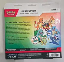 Brand New Factory Sealed Pokemon First Partners Illustration Collection Series 1 - Image 2