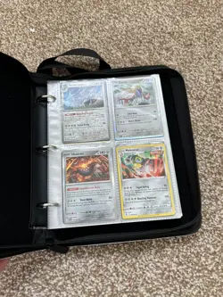 Pokemon Holo Rare Binder Lot – 100+ Cards – Holo & Reverse Holos – Pink Cute - Image 2