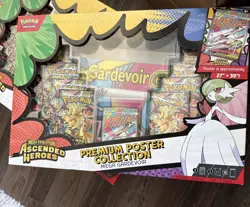 Pokemon TCG Ascended Heroes Premium Poster Collection Mega Gardevoir - Image 1