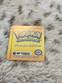 Vintage Pokemon Lenticular Jolteon And Eevee Action Flipz - Image 3