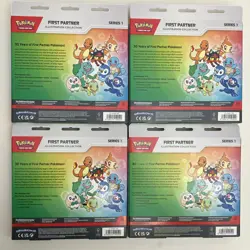 Pokemon First Partner Illustration Collection Series 1 Sealed Promo Box Lot 4x - Image 2