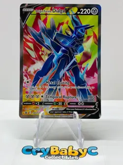 Pokemon Origin Forme Dialga V SWSH255 Sword & Shield BLACK STAR PROMO - Image 1