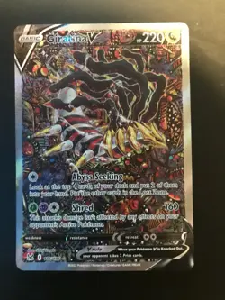 giratina v alt art 186/196 lost origin ultra rare holo 220hp pokemon tcg - Image 5