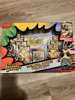 Pokemon TCG Mega Lucario Premium Poster Collection Ascended Heroes -Sealed / NEW - Image 1