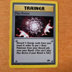 Pokemon Card Old Back Trainer English Version Used - Image 1