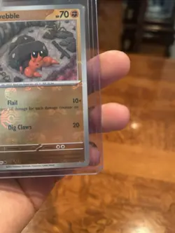 Pokemon Dwebble Sv: Black Bolt Reverse Holo Master Ball 051/086 70 HP - Image 2