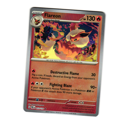 Pokemon Flareon (Poke Ball Pattern) 013/131 SV: Prismatic Evolutions NM - Image 1