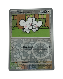 Pokemon TCG Tandemaus 157/191 Reverse Holo Surging Sparks MINT - Image 1