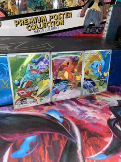 Pokemon TCG First Partner Illustration Collection Series 1 Kanto GEN 1 Starters - Image 2