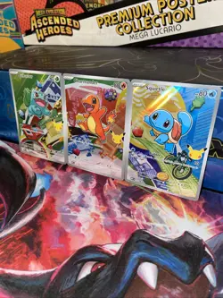 Pokemon TCG First Partner Illustration Collection Series 1 Kanto GEN 1 Starters - Image 3