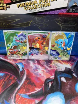 Pokemon TCG First Partner Illustration Collection Series 1 Kanto GEN 1 Starters - Image 5
