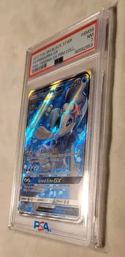 Primarina GX PSA 7 SM39, HOLOFOIL, Pokemon TCG, GRADED, PRIME BLACK STAR - Image 5