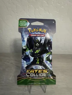 Pokemon 2016 XY Fates Collide Sleeved Booster Pack (Zygarde) - Image 1