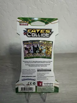 Pokemon 2016 XY Fates Collide Sleeved Booster Pack (Zygarde) - Image 2