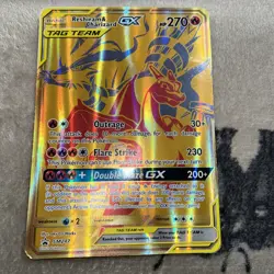 Pokemon TCG - Oversized Jumbo - Reshiram & Charizard GX Tag Team SM247 Promo - Image 1