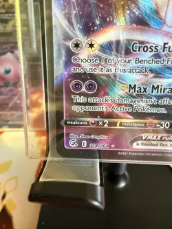 Pokemon Mew VMAX Swsh08 Fusion Strike 114/264 Ultra Rare Holo 310 HP Eng - Image 5