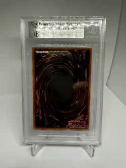 Yu-Gi-Oh Dark Magician LOB-005 Ultra Rare 1st Edition BGS 8 - Image 5