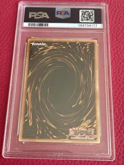 2002 Yu-Gi-Oh Summoned Skull MRD-003 PSA 9 Mint Metal Raiders Holo - Image 2