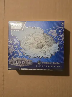 TCG Stellar Crown Pokemon Center Exclusive Elite Trainer Box PC ETB New & Sealed - Image 1