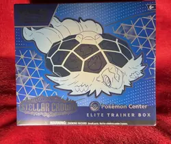 Pokemon TCG Stellar Crown Pokemon Center Elite Trainer Box ETB new sealed - Image 3