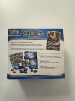 Pokemon Center Elite Trainer Box ETB Stellar Crown TCG, New Sealed - Image 5