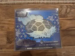 Pokemon Center Stellar Crown Elite Trainer Box ETB New & Sealed With Protector - Image 1