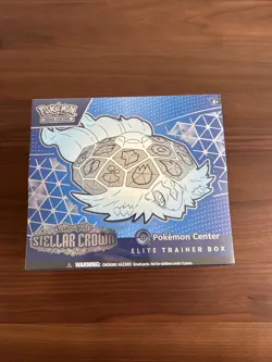 Scarlet & Violet: Stellar Crown Elite Trainer Box Pokemon Center NEW & SEALED - Image 1