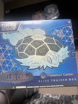NEW/SEALED Stellar Crown Pokemon Center Elite Trainer Box TCG card centre PC ETB - Image 2