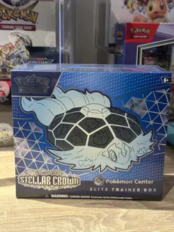 Stellar Crown Pokemon Center Elite Trainer Box ETB New & Sealed - Image 1