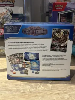 Stellar Crown Pokemon Center Elite Trainer Box ETB New & Sealed - Image 3