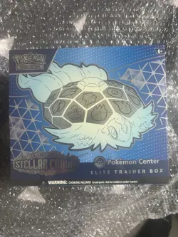 Pokemon Center Exclusive TCG Stellar Crown Elite Trainer Box Etb New & Sealed UK - Image 1